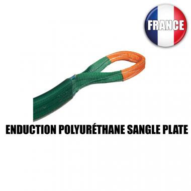 Enduction polyuréthane sangle plate